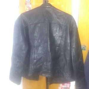 Leather jacket